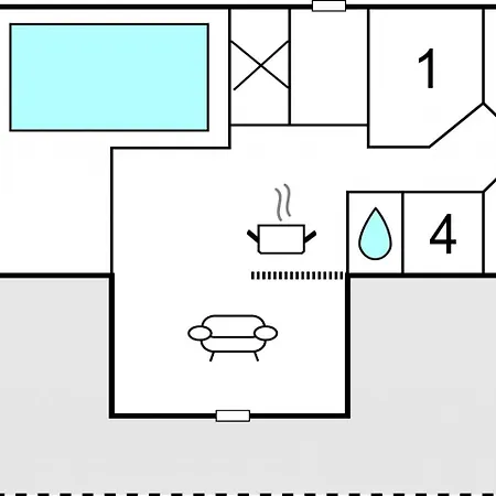 Four-bedroom Holiday In Σπίτι διακοπών *